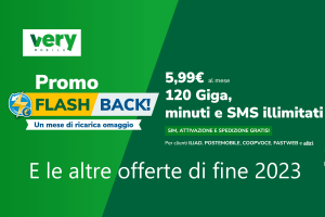 Very Mobile, promozioni e offerte di fine 2023